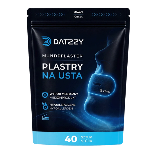 Plastry na usta Datzzy Czarne