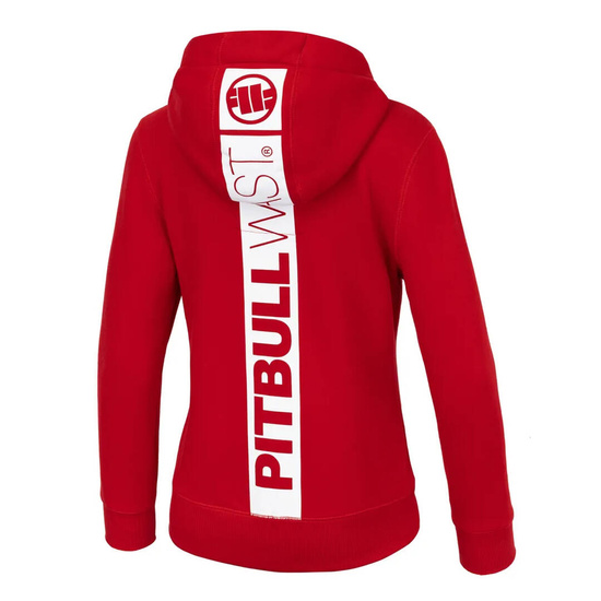 Bluza rozpinana z kapturem damska Pit Bull Hilltop
