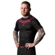 Rashguard z krótkim rękawem męski Manto Uroboros Czarny