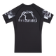 Rashguard z krótkim rękawem męski Manto Metal Czarny