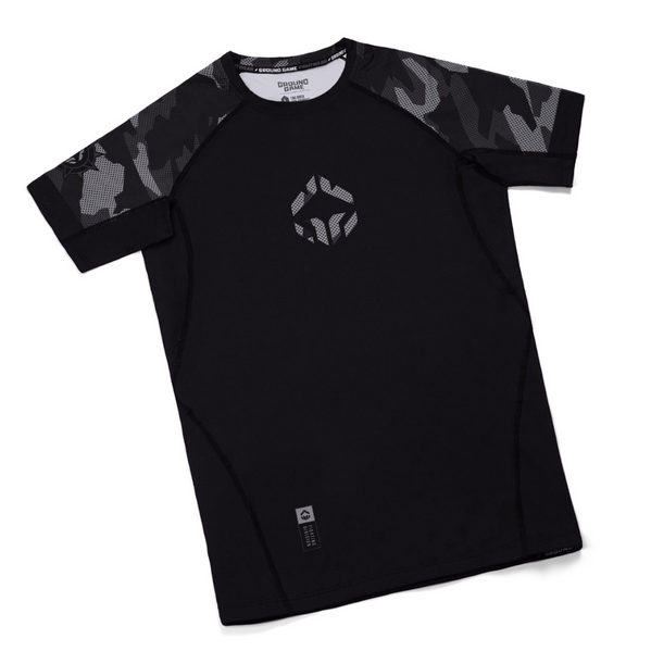 Rashguard męski Ground Game Military Czarny