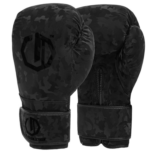 Rękawice bokserskie Octagon Legion Shadow Strike Camo Czarny