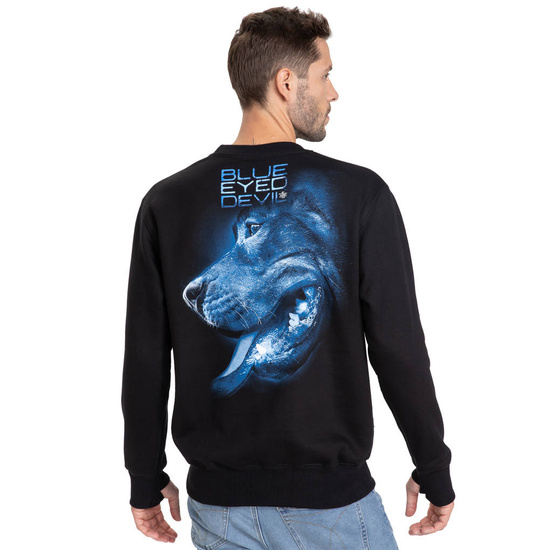 Bluza męska Crewneck Pit Bull Blue Eyed Devil X