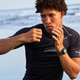 Rashguard z krótkim rękawem męski Manto Varsity Czarny