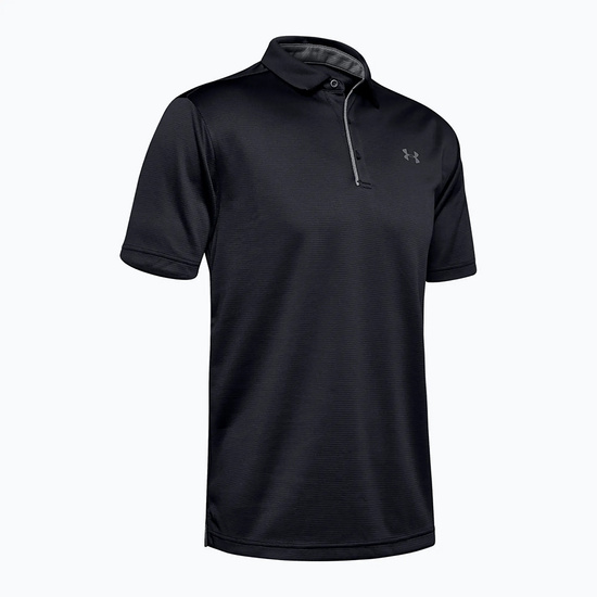 Koszulka męska Under Armour Tech Polo 1290140 Czarna