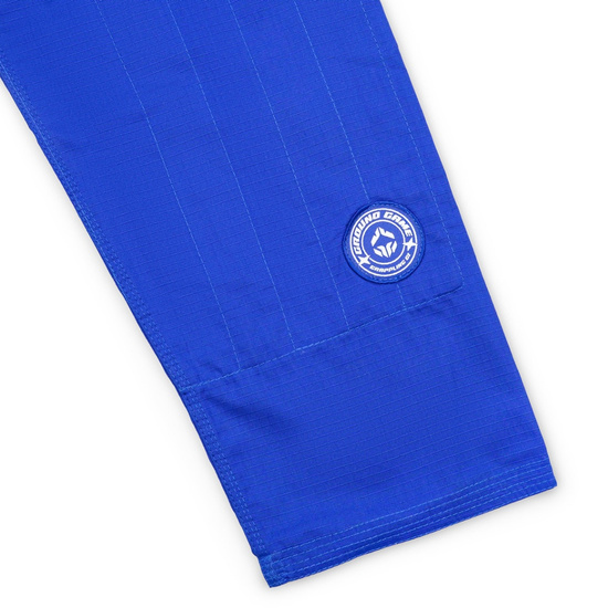 Kimono / GI do BJJ Grappling męskie Ground Game Niebieski