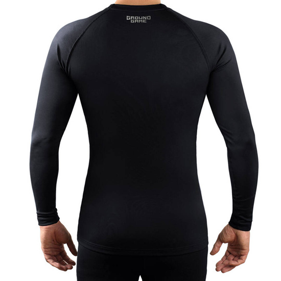 Rashguard męski Ground Game Essential Platinum Longsleeve