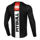 Rashguard z długim rękawem męski Pit Bull Hilltop Sports Czarny