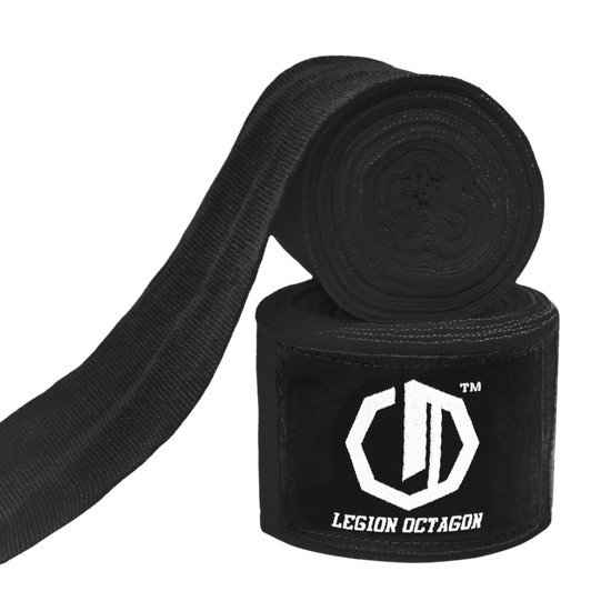 Owijki/Bandaże bokserskie Octagon Legion Standard 4m Czarne