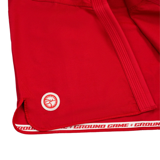 Kimono / GI do BJJ Grappling damskie Ground Game Czerwony