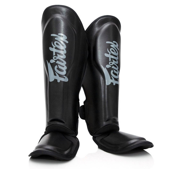 Ochraniacze na piszczele Fairtex x Booster Skintex FXB-SG Czarne