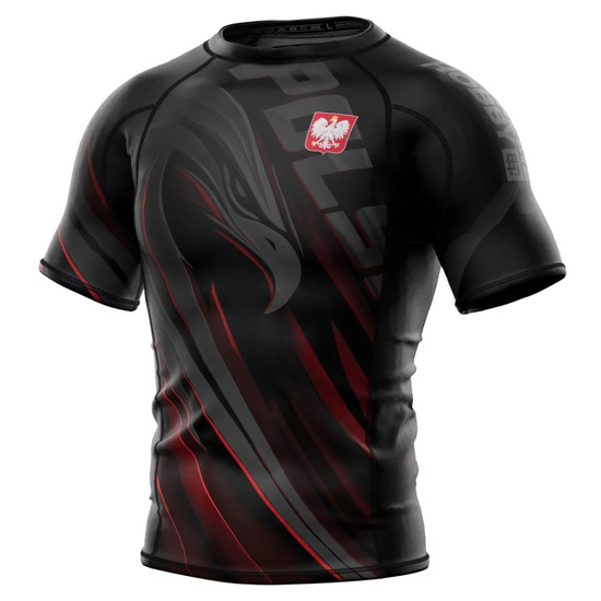 Rashguard męski Extreme Hobby Polska Ultimate Czarny