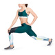 Legginsy damskie Under Armour Balance Graphic 1305436 Zielone