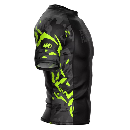 Rashguard męski Extreme Hobby Black Panther Czarny/Zielony