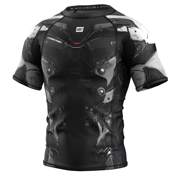 Rashguard męski Extreme Hobby Iron Force Biały