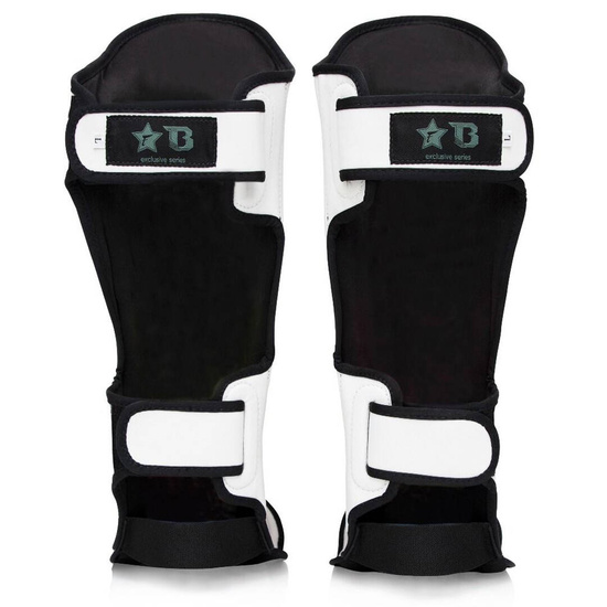 Ochraniacze na piszczele Fairtex x Booster Skintex FXB-SG Białe