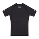 Rashguard z krótkim rękawem męski Manto Logo Czarny