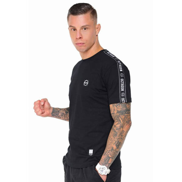 Koszulka męska Octagon Stripe Black