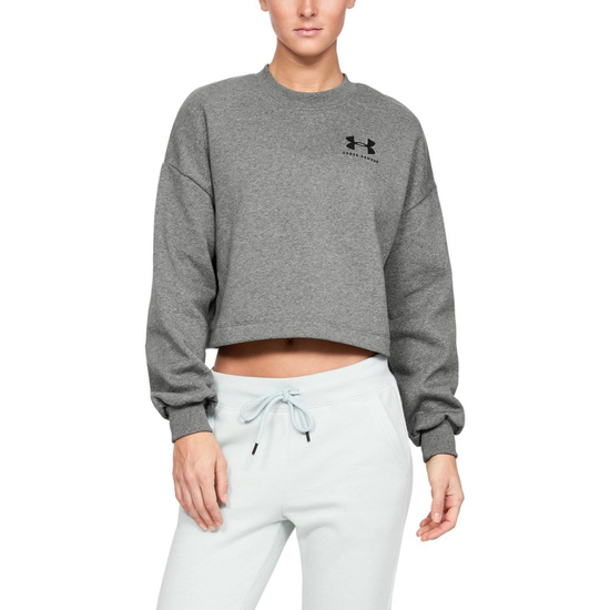 Bluza damska Under Armour Rival Fleece Graphic Crew 1344399