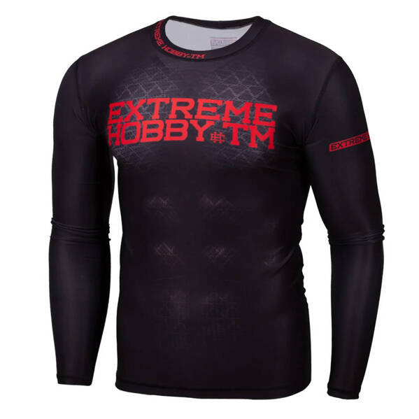 Rashguard longsleeve męski Extreme Hobby Black Armour