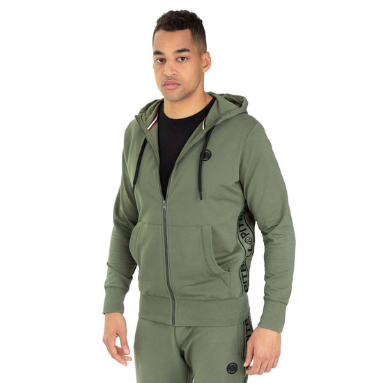 Bluza męska Hooded Zip Pit Bull French Terry Small Logo