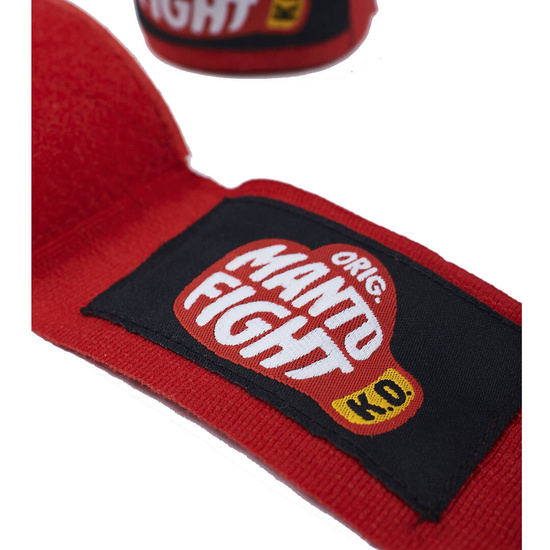 Bandaże/Owijki bokserskie Manto Glove Czerwone