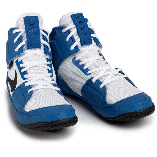 Buty zapaśnicze męskie Nike Fury Niebieski/Biały