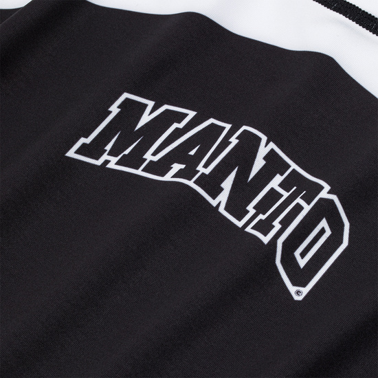 Rashguard z krótkim rękawem męski Manto Ranked 25 Biały