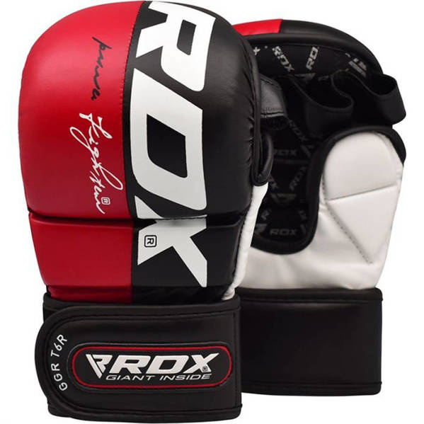 Rękawice sparingowe MMA RDX T6 Czerwone