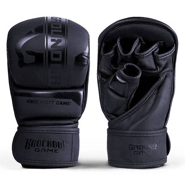 Rękawice sparingowe Ground Game MMA Stripe Black