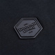 Koszulka z krótkim rękawem męska Ground Game Label Czarny