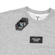Bluza męska bez kaptura Ground Game Essential Szary