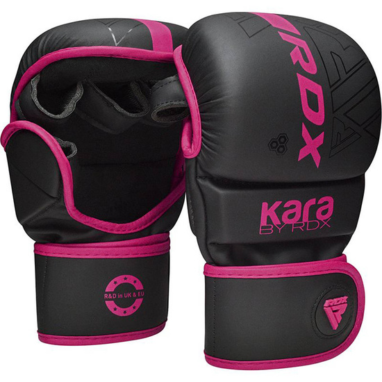 Rękawice sparingowe MMA RDX Shooter F6 Różowe