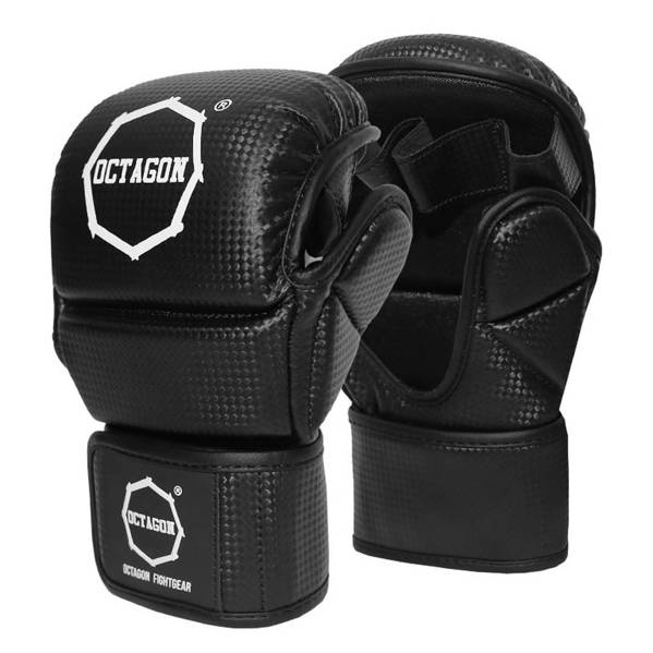 Rękawice sparingowe MMA Octagon Kevlar Czarne