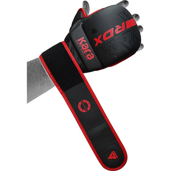 Rękawice sparingowe MMA RDX Shooter F6 Czerwone