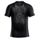 Rashguard z krótkim rękawem męski Ground Game Shadow Czarny