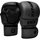 Rękawice sparingowe MMA RDX Shooter F6 Czarne
