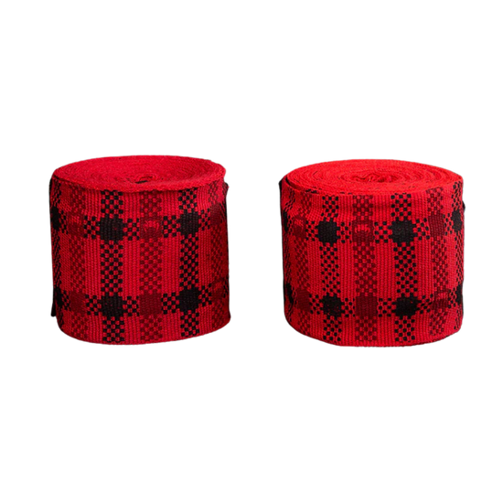 Owijki/Bandaże bokserskie Venum Tartan 2,5m Czerwone
