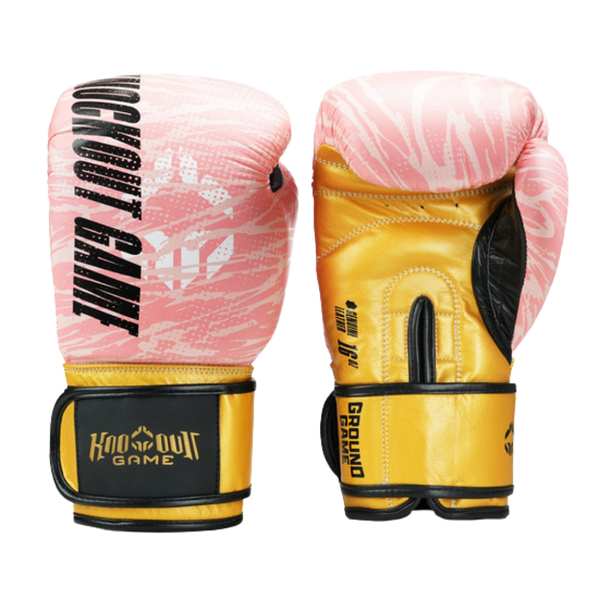 Rękawice bokserskie Ground Game Prime Pink