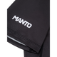 Rashguard z krótkim rękawem męski Manto Logo Czarny
