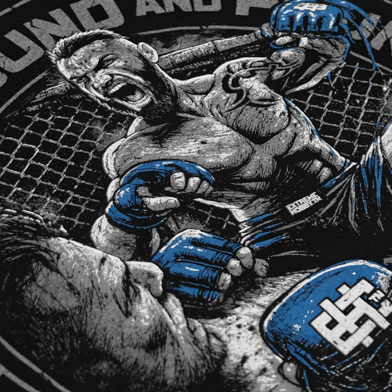 Koszulka męska Extreme Hobby Mixed Martial Arts Czarny