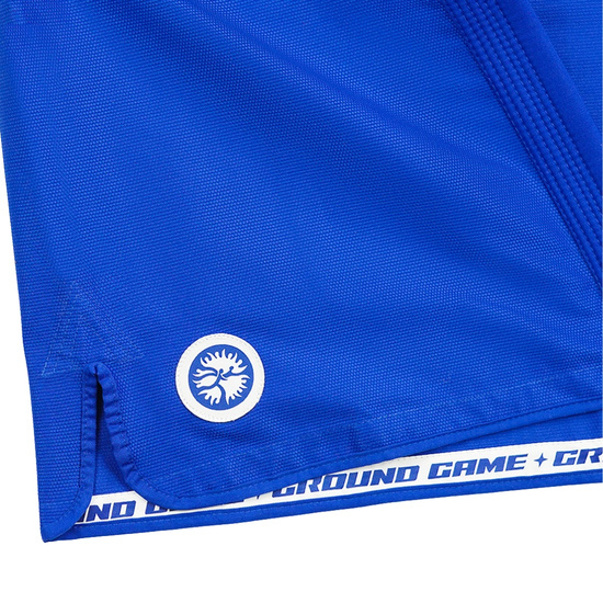 Kimono / GI do BJJ Grappling męskie Ground Game Niebieski