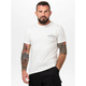 Koszulka męska Pit Bull Slim Fit USA CAL Off White