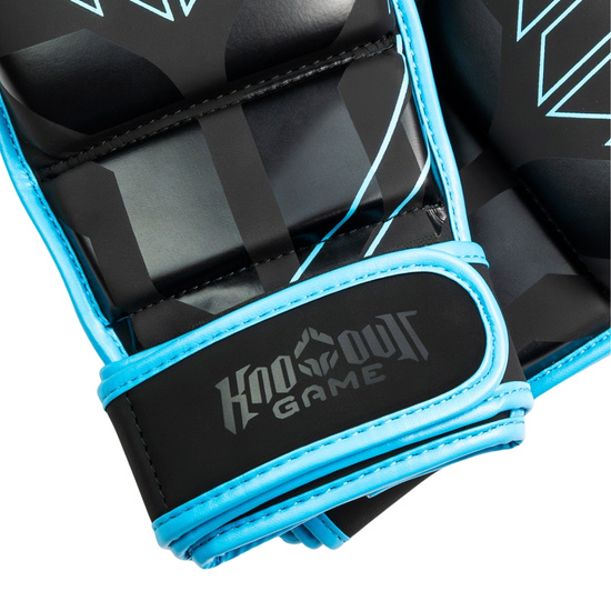 Rękawice sparingowe Ground Game MMA Logo 3.0 Niebieskie