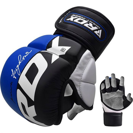 Rękawice sparingowe MMA RDX T6 Niebieskie