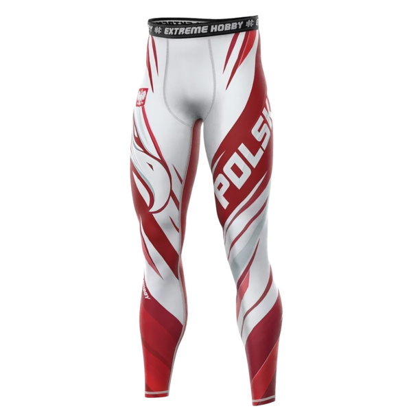 Legginsy męskie Extreme Hobby Polska Ultimate Biały