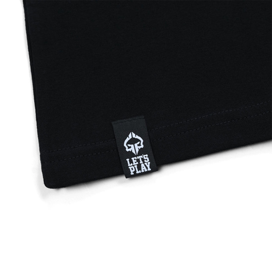 Koszulka z krótkim rękawem męska Ground Game Label Czarny