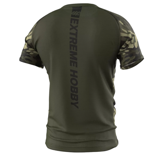 Koszulka techniczna męska Extreme Hobby Jungle Panther Khaki