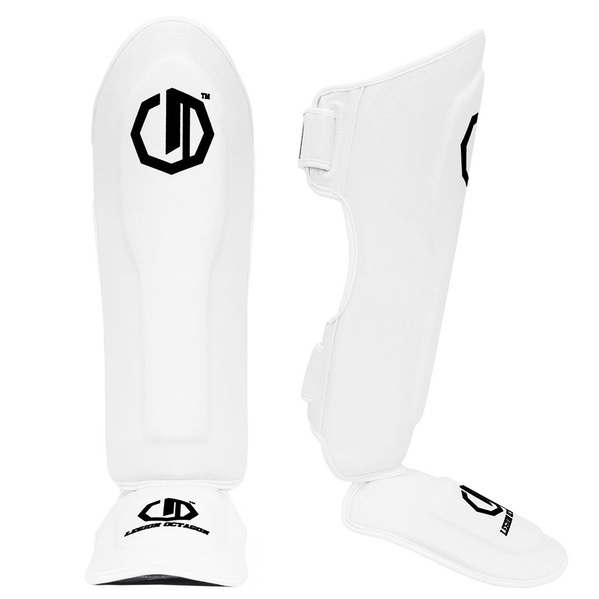 Ochraniacze na piszczele Octagon Legion Kevlar Białe