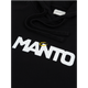 Bluza męska z kapturem Manto Angels Czarna